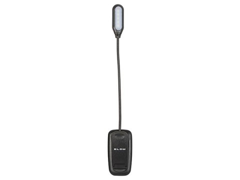 44-162# Lampka biurkowa led lb-18 z klipsem czarna`