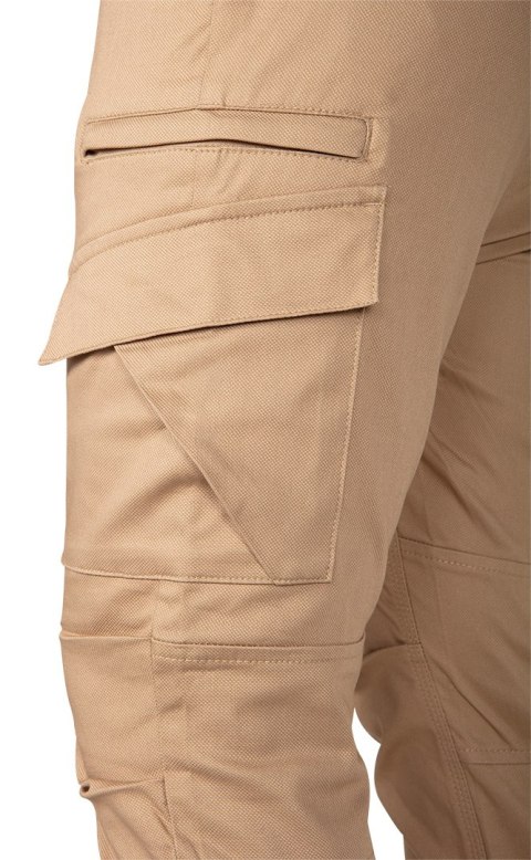 Spodnie robocze OUTDOOR, typu jogger, beżowe, rozmiar XXXL