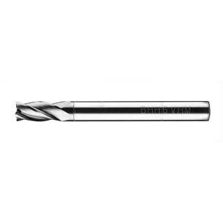 Frez węglikowy Baildon DIN 6527 L FWP4L 4 mm, VHM TiAlN, Z4, 57-8 mm