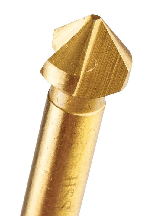 Wiertła stopniowe 4-12 mm, rozwiertak 12.4 mm, frezowiertło 6x90 mm, pogłębiacz stożkowy 8-20 mm TiN