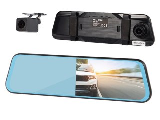 78-585# Rejestrator video blackbox dvr f610 blow lusterko ekran 10" + kamera cofania"