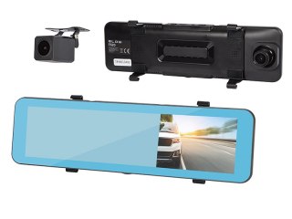 78-586# Rejestrator video blackbox dvr f620 carplay android auto blow lusterko + kamera tył"