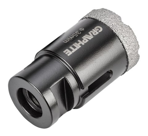Otwornice diamentowe (18, 22, 27, 35 mm), zestaw 4 szt.