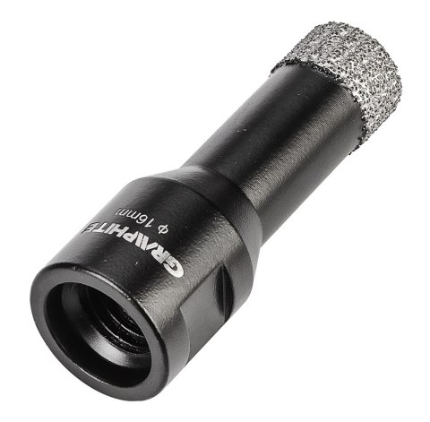 Otwornice diamentowe (6, 8, 10, 12, 16 mm), zestaw 5 szt.