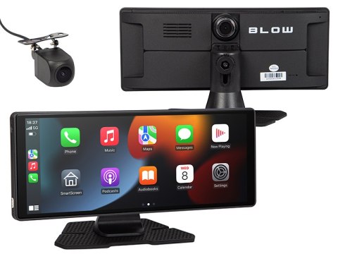 78-430# Stacja multimedialna bezprzewodowa carplay5.0 10,3" blow z wideorejestratorem i kamerą cofania