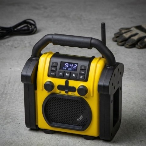 AD 1911 Radio budowlane z bluetooth - ipx 54