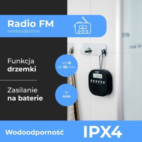 AD 1912 Radio fm wodoodporne - ipx4