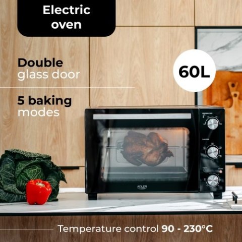 AD 6028 Piekarnik elektryczny 60l