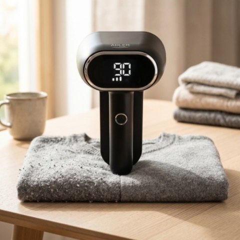AD 9622 black Golarka do tkanin z wyświetlaczem lcd