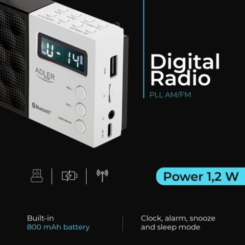 AD 1908 Radio cyfrowe pll fm