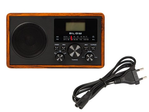 77-538# Radio przenośne analogowe am/fm blow ra9 v.2"