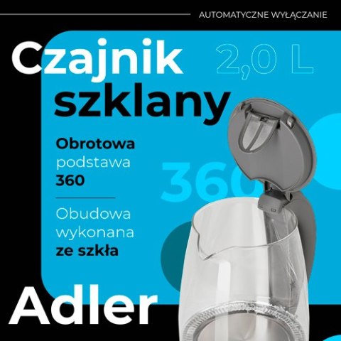 Europe AD 1286 Czajnik szklany 2,0 l