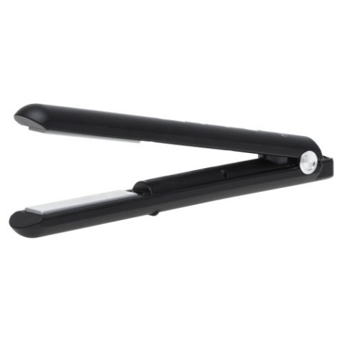AD 2327 black Prostownica bezprzewodowa podróżna usb-c, ceramiczne płytki 22 x 90 mm, 3 temperatury 160/190/220°c, led, etui