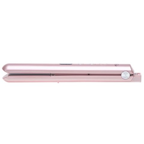 AD 2327 pink Prostownica bezprzewodowa podróżna usb-c, ceramiczne płytki 22 x 90 mm, 3 temperatury 160/190/220°c, led, etui