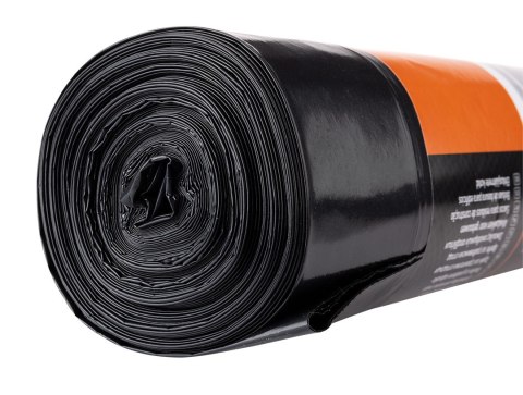 Worki na odpady budowlane 240 L, czarne, 10 sztuk, 45 mic