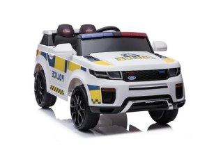 Auto Na Akumulator BBH-021 Światła LED Muzyka Pilot Policyjne Białe