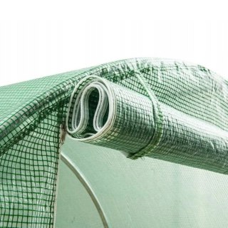 Tunel Ogrodowy Foliowy Szklarnia Na Warzywa Okna Zielony UV 6x3x2M 18M?