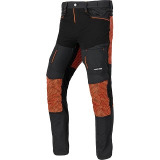 Spodnie dekarskie czar.-pom. ze wstawk. stretch,"m",ce,lahti