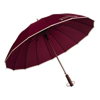 Czerwony, elegancki parasol rządowy - Peterson