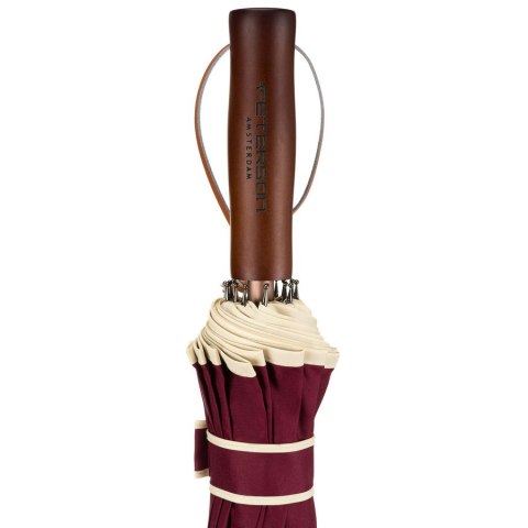Czerwony, elegancki parasol rządowy - Peterson