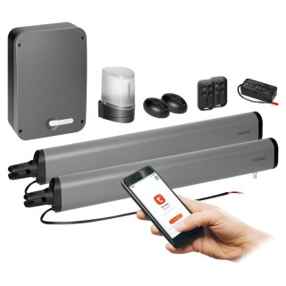 BEUS Connect ORNO by avidsen, Napęd do bramy dwuskrzydłowej, Wi-Fi, 150kg