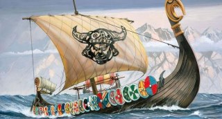 Model plastikowy viking ship