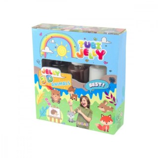 Zestaw tubi jelly 3 kolory - zwierzątka