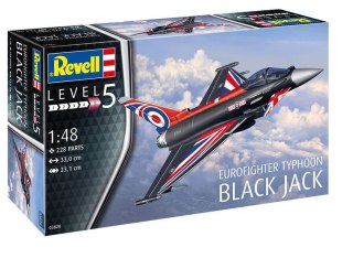 Model plastikowy eurofighter black jack 1/48