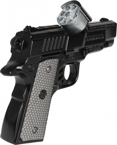 Pistolet policyjny metalowy 8 naboi gonher