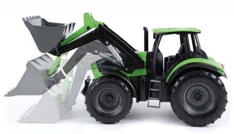 Pojazd traktor agrotron z łyżką luzem w kartonie