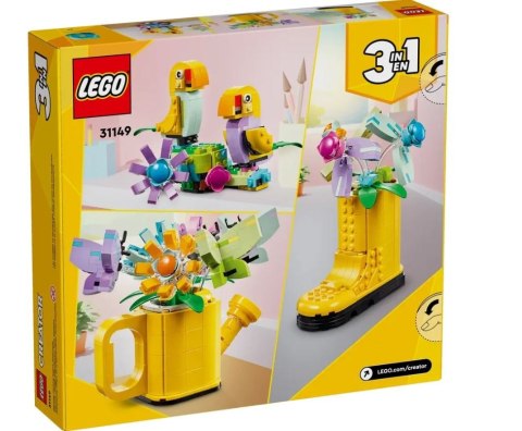 Klocki creator 31149 kwiaty w konewce