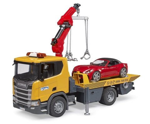 Pojazdy scania super 560r laweta pomocy drogowej i roadster