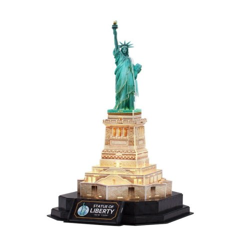 Puzzle 3d led statua wolności (wersja nocna)