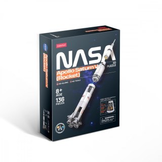 Puzzle 3d rakieta apollo saturn