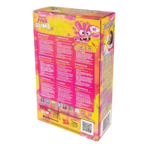 Zestaw slime diy magic pink xl