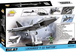 Klocki armed forces lockheed f-22 raptor