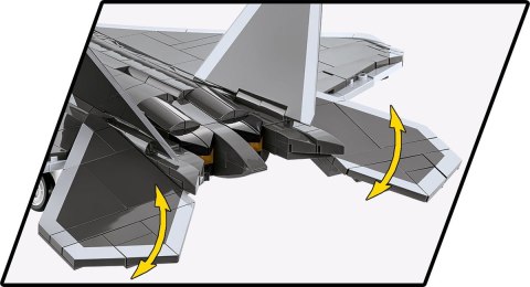 Klocki armed forces lockheed f-22 raptor