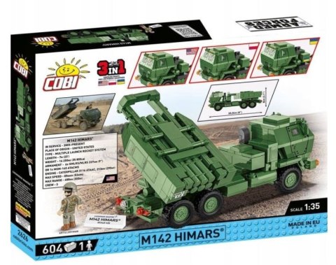 Klocki armed forces m142 himars 604 elementy
