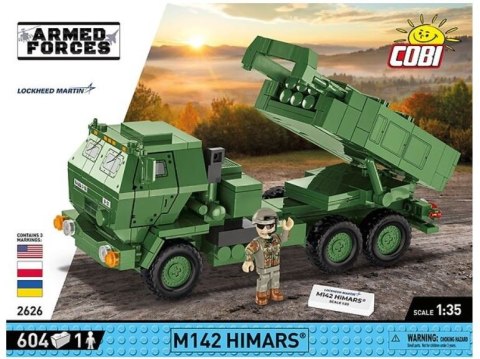 Klocki armed forces m142 himars 604 elementy