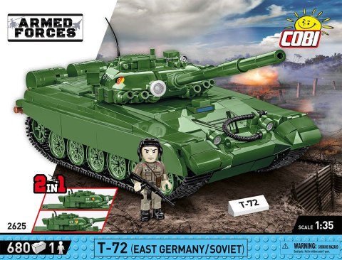 Klocki armed forces t-72 (east germany/soviet)
