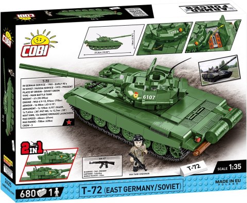 Klocki armed forces t-72 (east germany/soviet)