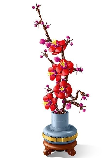 Klocki botanicals 10369 kwiat śliwy