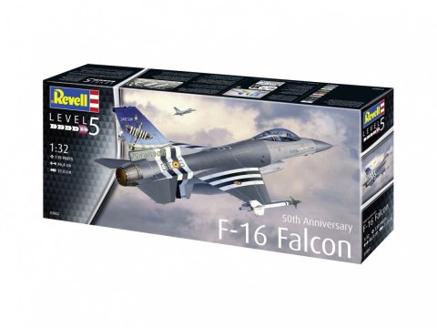 Model plastikowy samolot 50th anniversary f-16 falcon 1/32