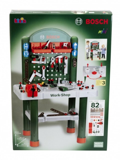 Warsztat bosch 82 elementy