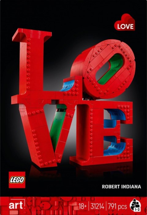 Klocki art 31214 love