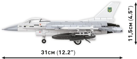 Klocki f-16c fighting falcon