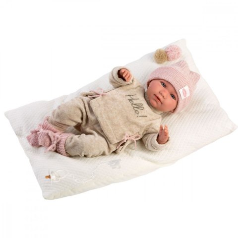 Lalka bobas mimi płacząca z poduszką 42 cm