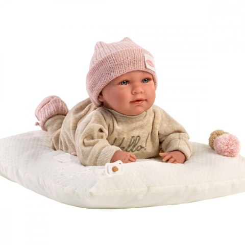 Lalka bobas mimi płacząca z poduszką 42 cm