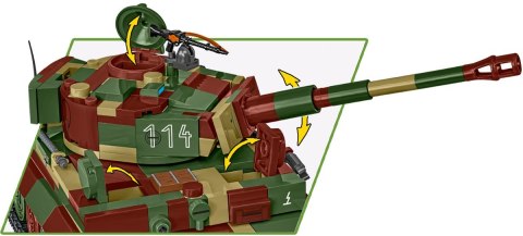 Klocki pz.kpfw. vi tiger ausf. e 870 klocków