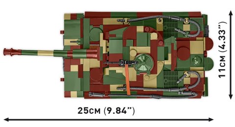 Klocki pz.kpfw. vi tiger ausf. e 870 klocków